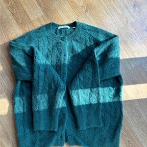 Women’s cable knit cardigan